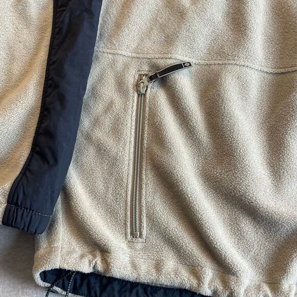 Columbia Interchange Men's Black and Tan Performance Fleece Zip-Up Jacket XL - Picture 5 of 7